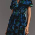 Anthropologie The Somerset Velvet Mini Dress, Size S Photo 0