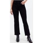 Madewell Kick Out Crop Jeans in Black Size 26 Photo 3