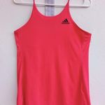 Adidas  Climalite Women's Tank Top Red/ White Black Size Large EUC Photo 0