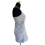 Lululemon Cool Racerback Tank Not So Petite Fleur Silver Spoon Gray floral Photo 2