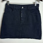 Brandy Melville ‎ Black Denim Skirt Photo 0