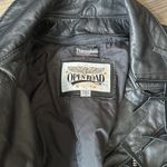 Open Road Black Leather Fringe Jacket size 8 Photo 5