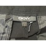 DKNY Women's Black Mid Rise Straight Leg Career Office Trousers Dress Pants Sz 2 Photo 3