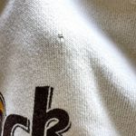 Hanes Vintage Hard Rock Cafe London Sweatshirt 90s Raglan Cotton White XL Photo 3