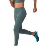 Patagonia  maipo 7/8 stash tights nouveau green size Large Photo 2