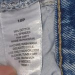 a.n.a A New Approach Shorts Womens 10P 30x3 High Rise Denim Boyfriend Stretch Blue Photo 3