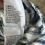 American Eagle  Hi-Rise Taper Pants, Pinstripe, Blue & White, Size 6, 100% Cotton Photo 7