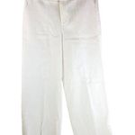 Everlane  Womens The Wide Leg Structure Pants Limited Release High Rise White 6 Photo 0