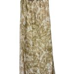 Faithfull the Brand Celina Midi Dress Cutout Tan TieDye Beach Size X-SMALL USA 2 Photo 0