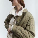 Madewell Quilted Belrose Shirt Jacket Photo 4