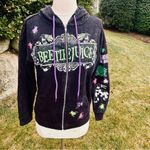 Black Beetlejuice Hoodie with Colorful Graphics (XS) Photo 4