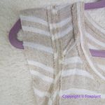 Free People New! Between The Lines Tunic Top dress Beige , size S Photo 7