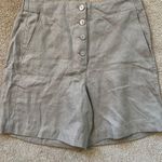 Massimo Dutti  Pull-On Linen Shorts Photo 0