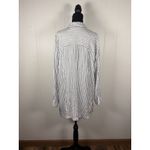 Anthropologie Lilka  striped tunic shirt dress Medium Pockets Oversized Photo 2