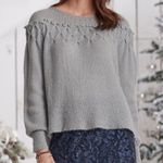 Sundance Gossamer Beauty Pullover small Gray Photo 0