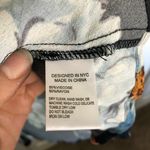 Yumi Kim  Navy Floral Print Short Sleeve Wrap Dress Size S Photo 6