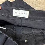 NEW SLVRLAKE Denim Indiana High Rise Flare Jeans Jet Black size 26 Photo 4