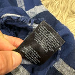 Holding Horses Anthropologie  flannel blouse size 8 Photo 4