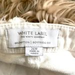 WHITE‎ LABEL Brompton Boyfriend Fit Shorts Sz 26 White Photo 3