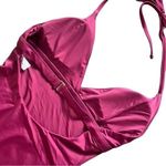 ANDIE NWT  The Lagos One Piece Swimsuit Adjustable Straps Removable Cups M Plum Photo 8