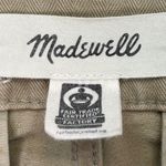 Madewell '90s Straight Utility Cargo Pants Khaki Fair Trade Cotton Size 32 Photo 5