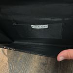 La Regale ‎ faux patent black leather shoulder bag /clutch Vintage Photo 5