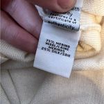 Diane Von Furstenberg NWOT  cream wool silk sweater open cross back sz S Photo 6