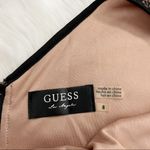 Guess  Nude Black Lace Bodycon Mini Dress Size 8 Photo 2