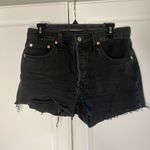 Levi's Levi’s 501 Button Fly 100% Cotton Shorts Lunar Black Photo 2
