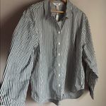Spanx NEW ® Poplin Oversized Button-Up Shirt XL Photo 5