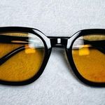 MYOPIA Black Brown Square Sunglasses Women Men Nearsighted Prescription Photo 0