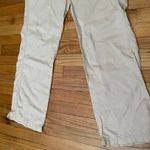 Eddie Bauer Linen Drawstring Straight trousers summer beach outdoor travel vacation wide tie Photo 2