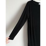 Motherhood‎ Maternity Womens Black Long Sleeve Ribbed Knit Mini Dress Size L NEW Photo 8