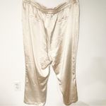 Skies Are Blue  Plus Size 2X Cream Satin Waist Tie Pants NEW Photo 5