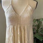 Lulus Crotchet Detail Maxi Dress Photo 3