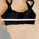 Aerie  Midnight Black Ribbed Bralette Photo 3