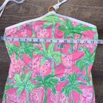 Lilly Pulitzer White Label Taboo Halter Blair Dress Women’s Size 0 Pink/Green Photo 2