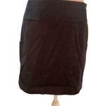 The Limited Black Zip Side Mini Skirt with Side Pockets Size 6 Photo 0