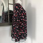 Lane Bryant Top Floral Lace Mesh Lace Trim Sweatshirt Plus Size 14/16 Photo 3