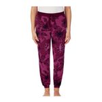 secret treasures NWT Women’s 3X Floral Velour Jogger Sleep Pants Super Soft Plus Photo 2