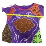 Rising International Boho Embroidered Dress / Tunic XL Purple Photo 3