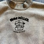 Mac Miller Custom Crewneck Sweatshirt Gray Photo 2