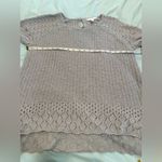 LC Lauren Conrad  Womens Sz: XLP Bell Sleeve Open Knit Flowy A-line Sweater. Photo 2