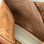 1. State  Iddah Brown perforated suede Booties SZ 8.5 Photo 8