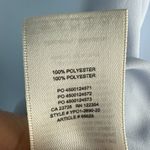 Babaton Aritzia Murphy Cropped Long Sleeve V Neck Blouse Light Blue Sz M Photo 3