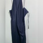 Reiss , womens, navy blue, strappy, halter, midi dress. Size 12 Photo 9