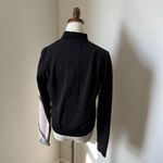 Rapha x Liberty Gray‎ Geometric Print Bomber Jacket Women's S Cycling Style Zip Black Size M Photo 3