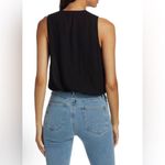 Good American  Women’s Georgette Blouson Wrap Bodysuit Size‎ 2 Photo 1