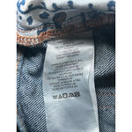 We The Free  Maggie Jeans‎ Mid Rise Straight Leg Frayed Hem Dark Wash 25 Photo 7