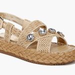 Circus by Sam Edelman NEW Circus NY by Sam Edelman Wrigley Woven Sandal (Women) 9M, NATURAL Photo 0
